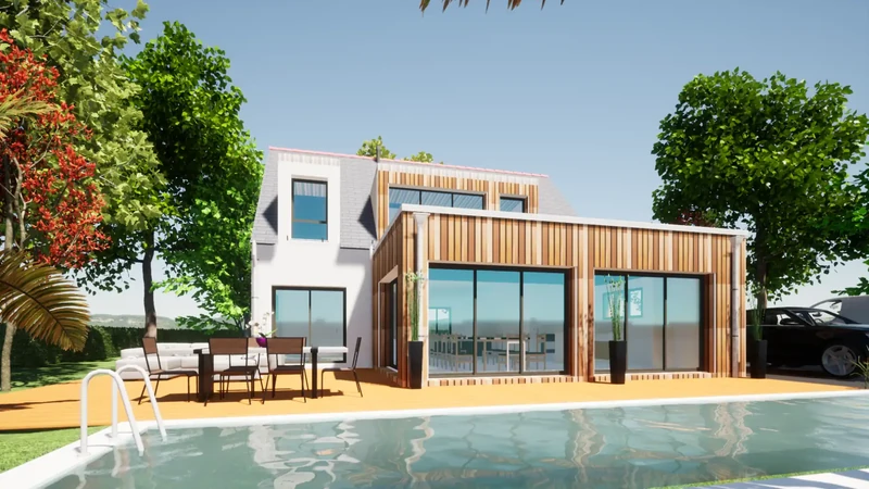 Maison + piscine
