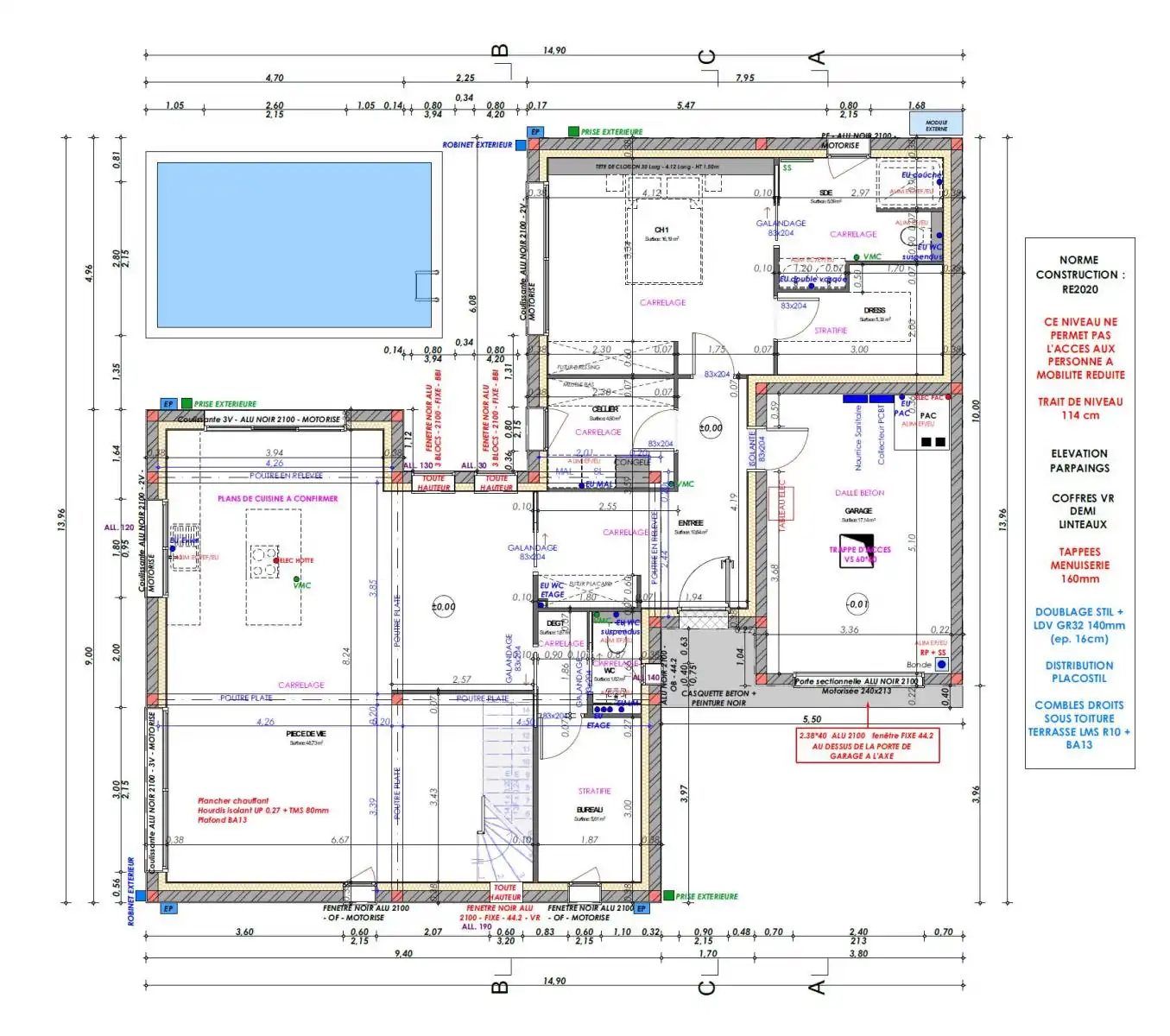 plan de travaux